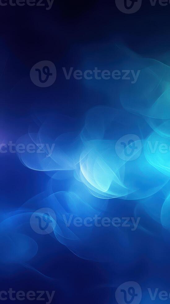 Colorful abstract background featuring blue and teal swirls with soft lighting effects at dusk photo