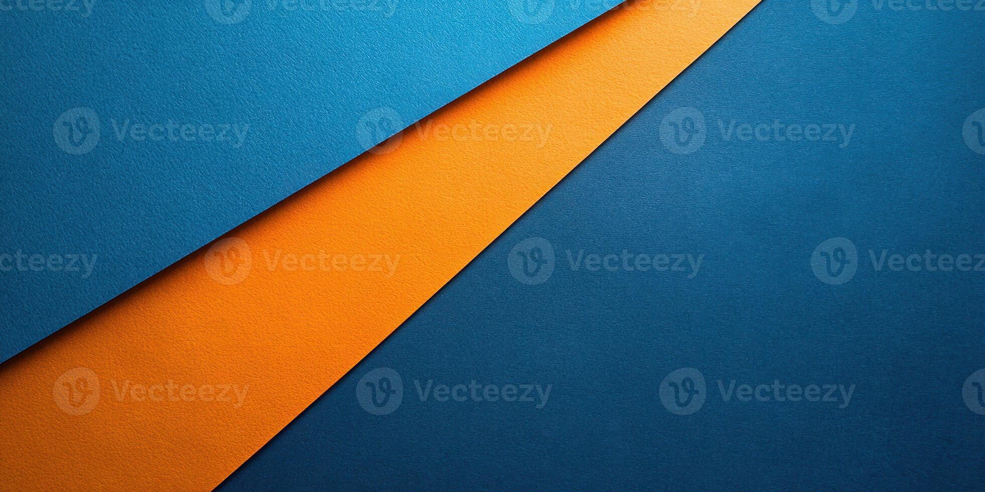 Layers of blue and orange texture create a striking visual contrast in a modern design concept photo