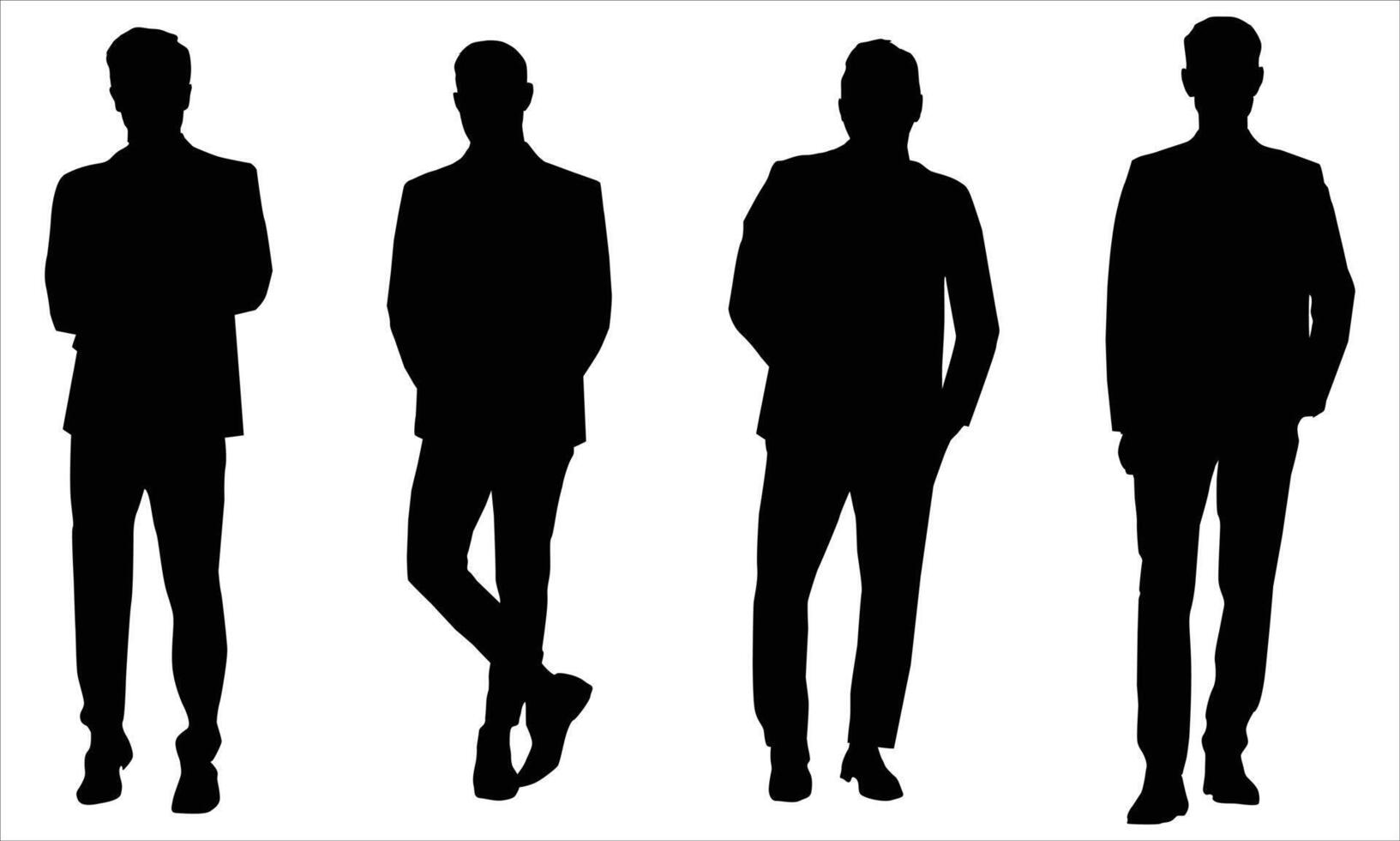 man silhouette icon vector