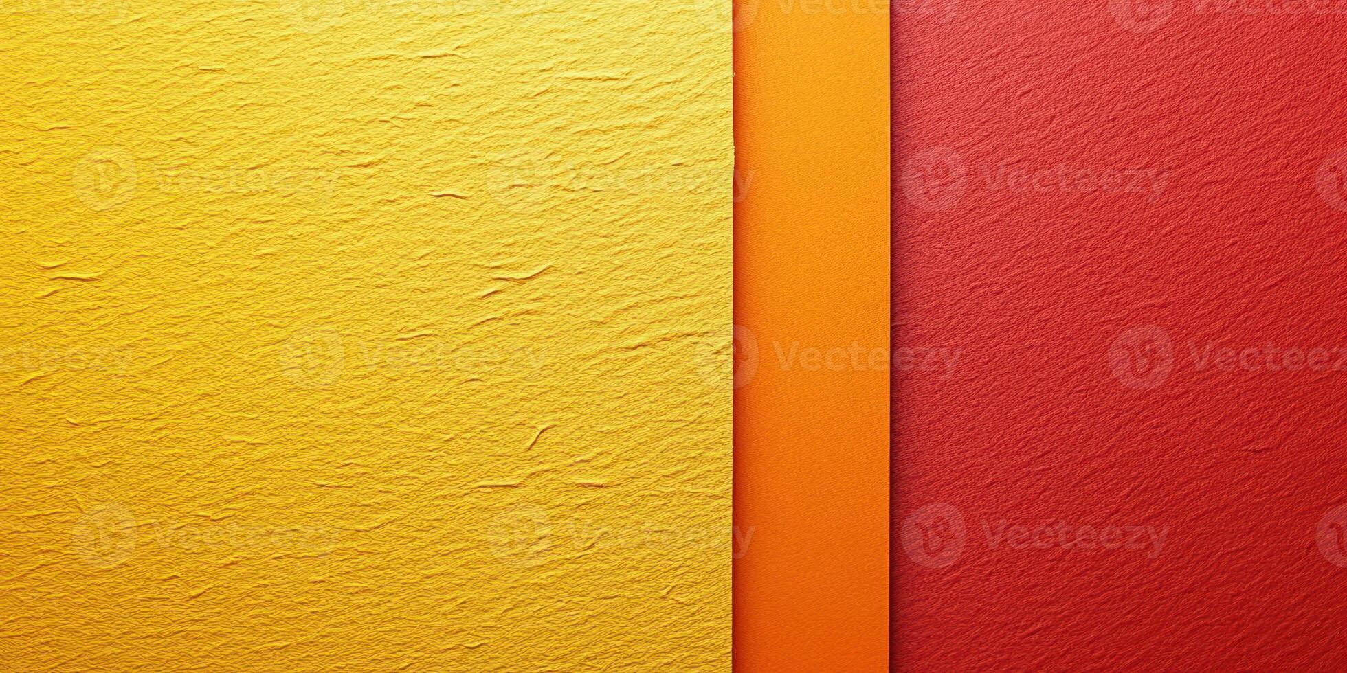 Colorful textured wall with shades of yellow, orange, and red creating a vibrant composition for artistic backgrounds photo