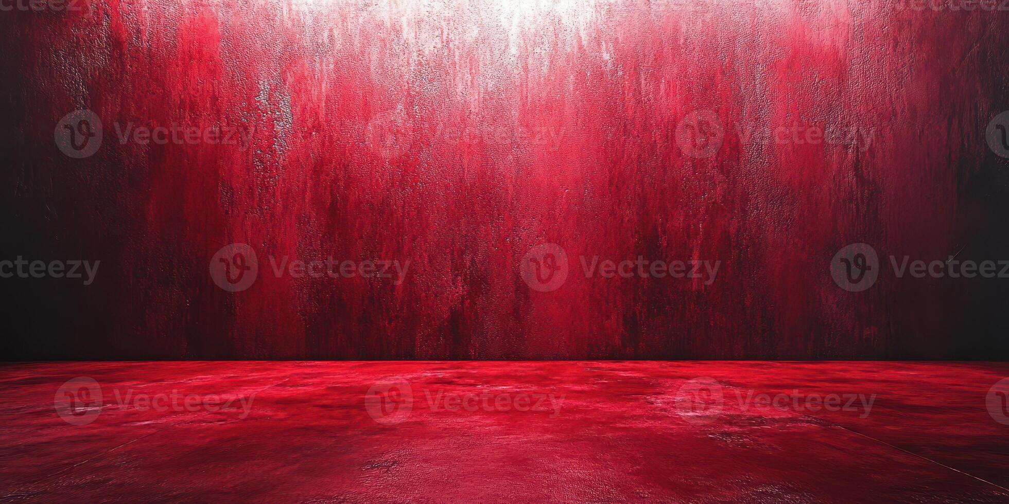 Abstract red textured background with gradient and shadow for creative design projects or presentations photo