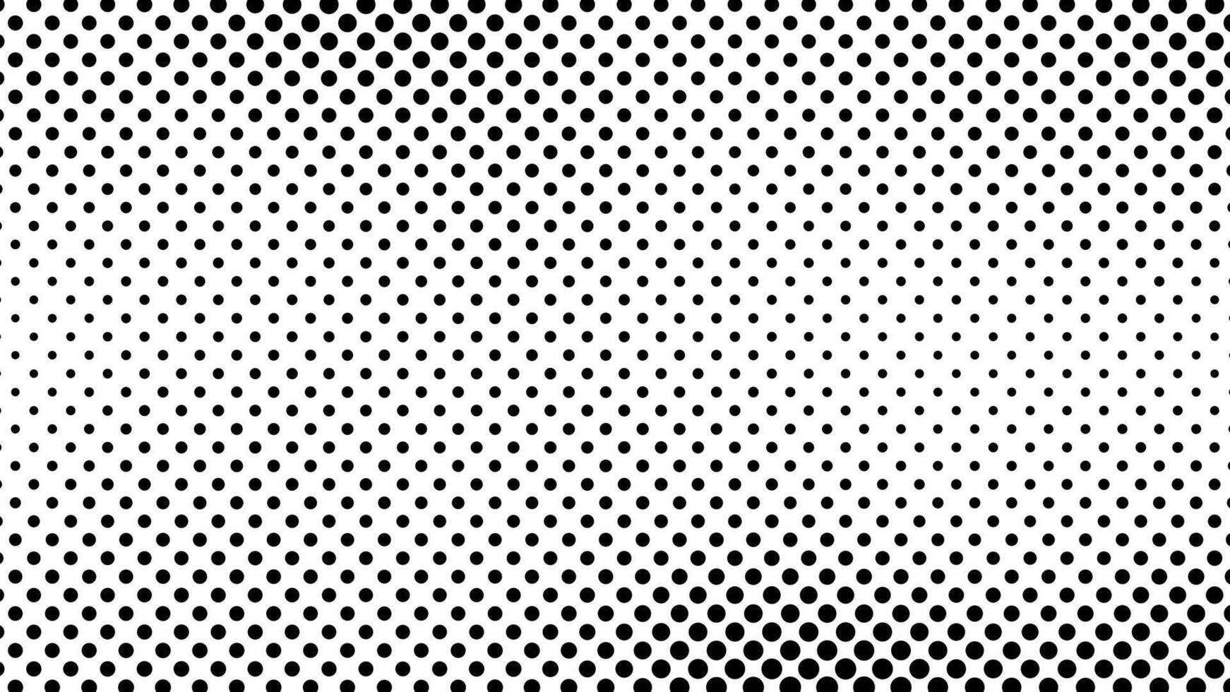 halftone with dots. Black and white pop art in comic style. Monochrome dot texture. illustration vector
