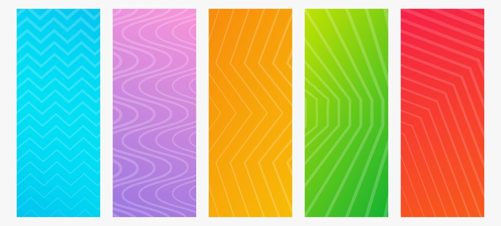 modern gradient backgrounds with lines. Header banner. Bright geometric abstract presentation backdrops. illustration vector