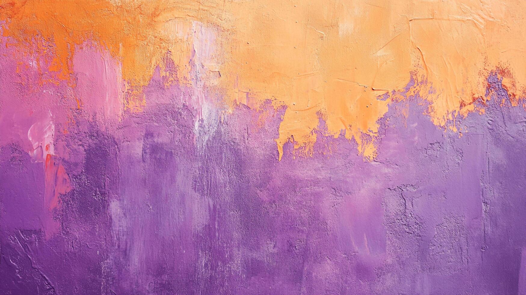 A colorful mix of vibrant hues, abstract strokes, and textures create a rich, eye-catching background. Artful blend of purples, oranges, and pinks photo