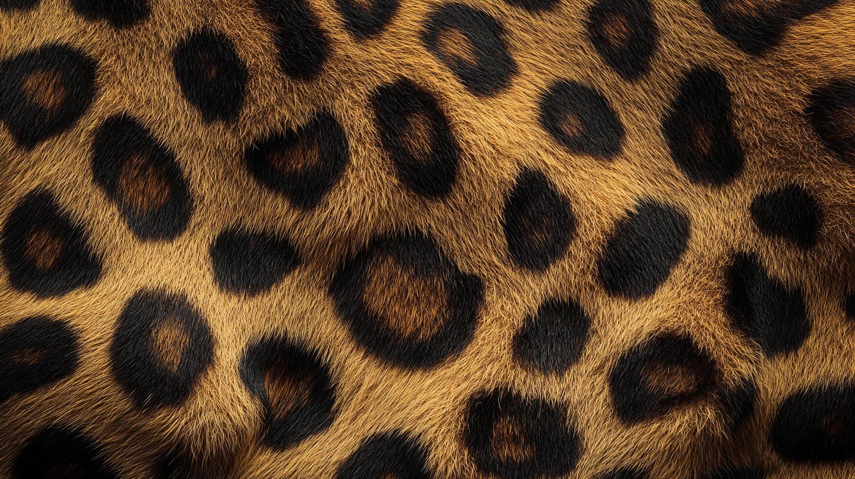 Detailed and patterned jaguar fur. The intricate fur showcases the animal's texture, color, and unique markings. photo