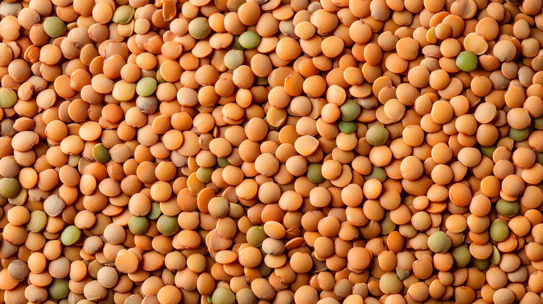 An overhead shot captures the intricate patterns and textures of an abundance of dried legumes, showcasing their natural beauty. photo