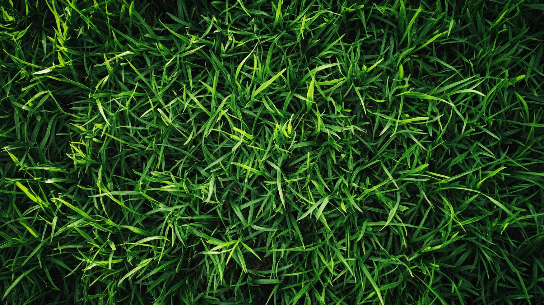 Lush green grass creates a vibrant carpet, inviting relaxation and connection with nature, embodying peace and tranquility. photo