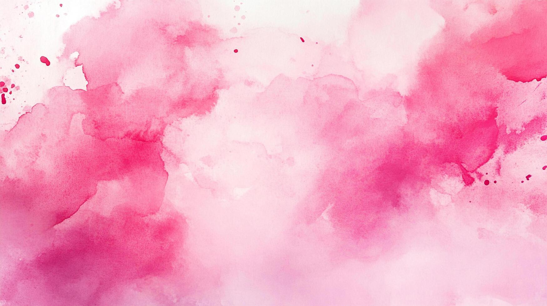 Dreamy pink watercolor painting with delicate washes and splatters, creating an ethereal and artistic background for creative projects. photo