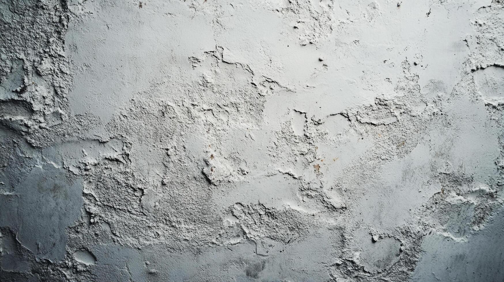 Distressed white wall. Uneven texture with chipped and peeling surface. Perfect for backgrounds, textures, or artistic overlays. photo