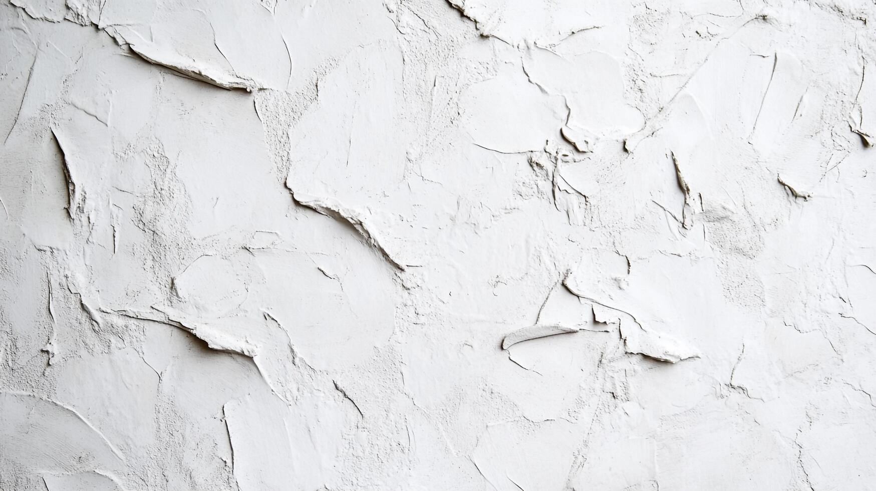 Textured wall with a white painted surface exhibiting uneven, abstract patterns. Elegant, minimalist design, showing depth and dimension. photo