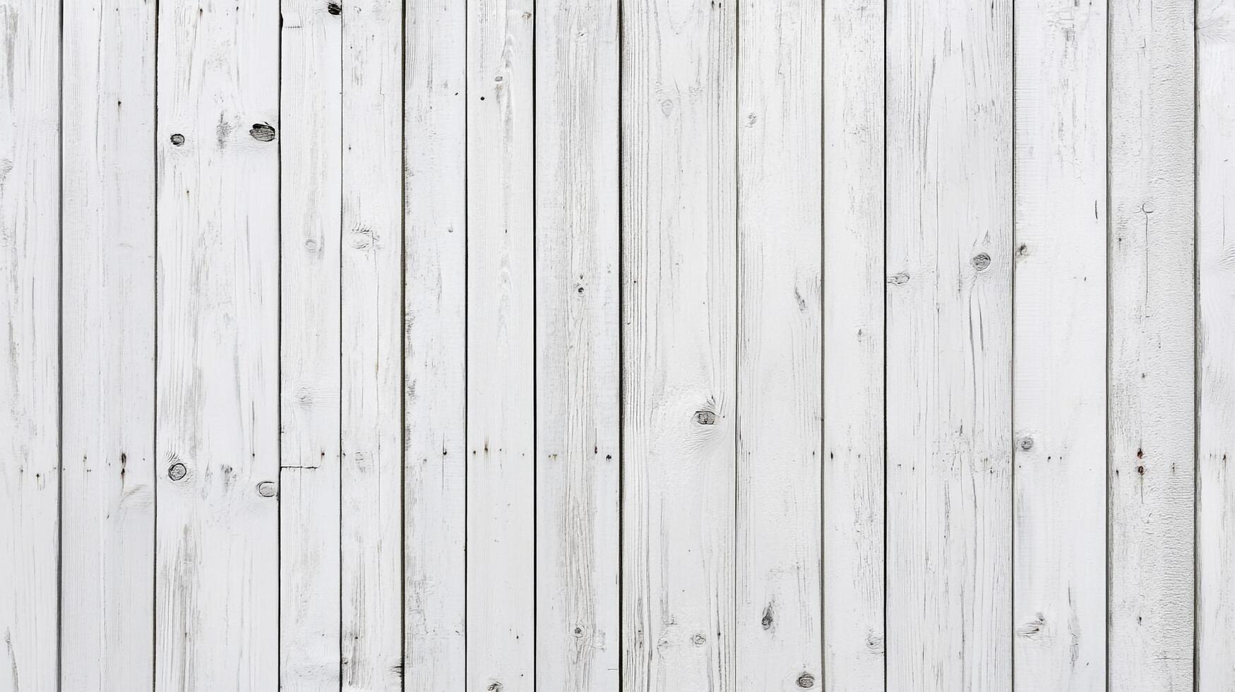 A close-up photograph of a white wooden fence, highlighting texture, weathered paint, and rustic charm. Perfect for background or overlay. photo
