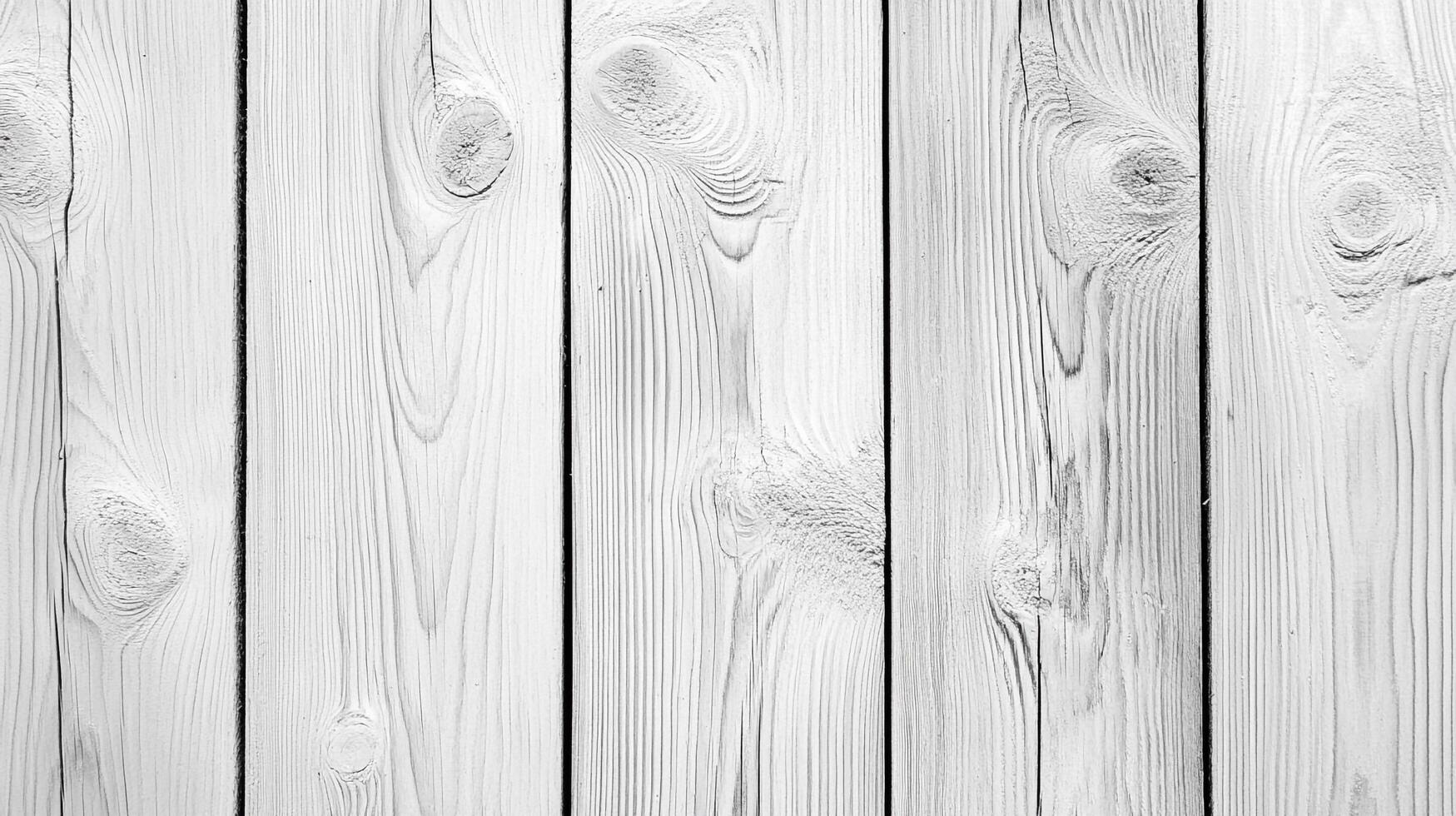 Monochrome image features a weathered wooden surface, showcasing natural grain patterns and textures in a minimalist, achromatic palette. photo