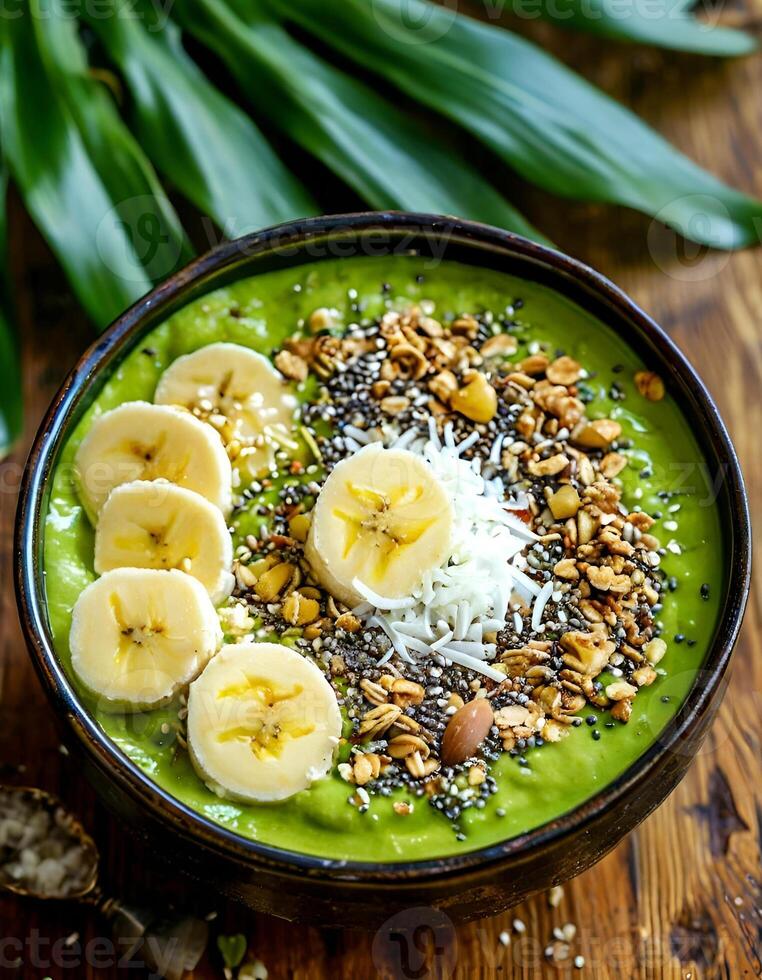 Bright Avocado Cocktail Bowl photo