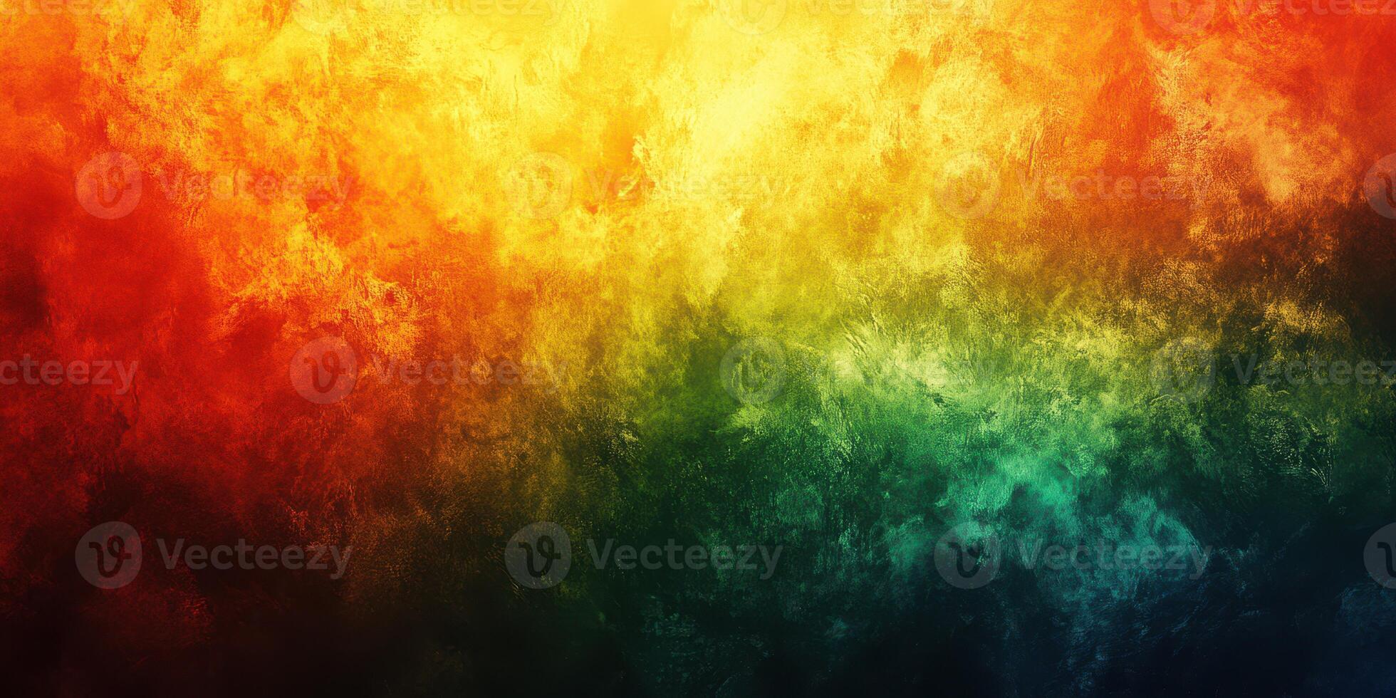 Vibrant abstract background depicting a blend of warm and cool colors in a fluid gradient photo
