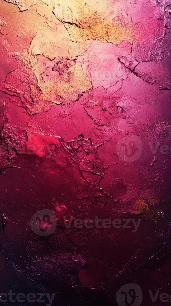 Colorful abstract texture resembling smooth stone with shades of purple and red hues in warm light photo