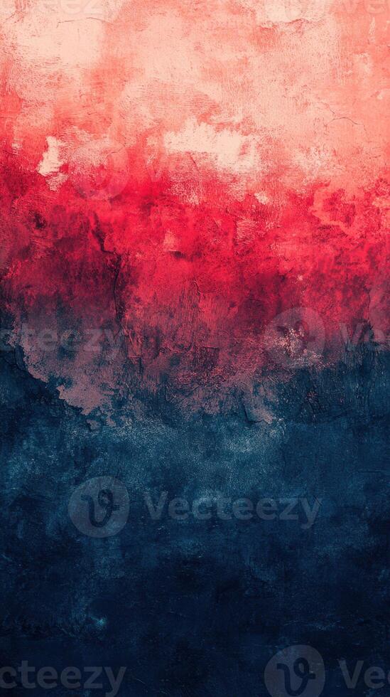 Vibrant abstract texture blending warm red and cool blue tones with smooth gradients photo
