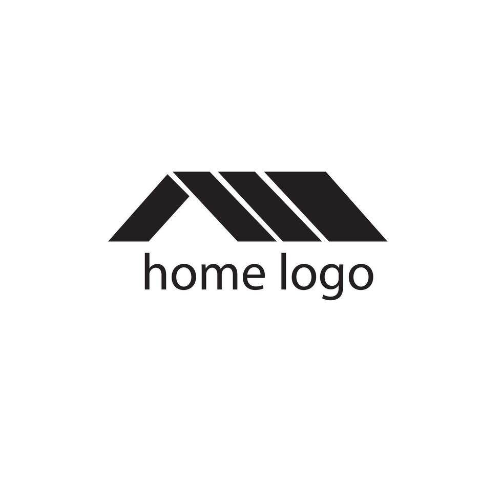 Crown Home Logo Template vector