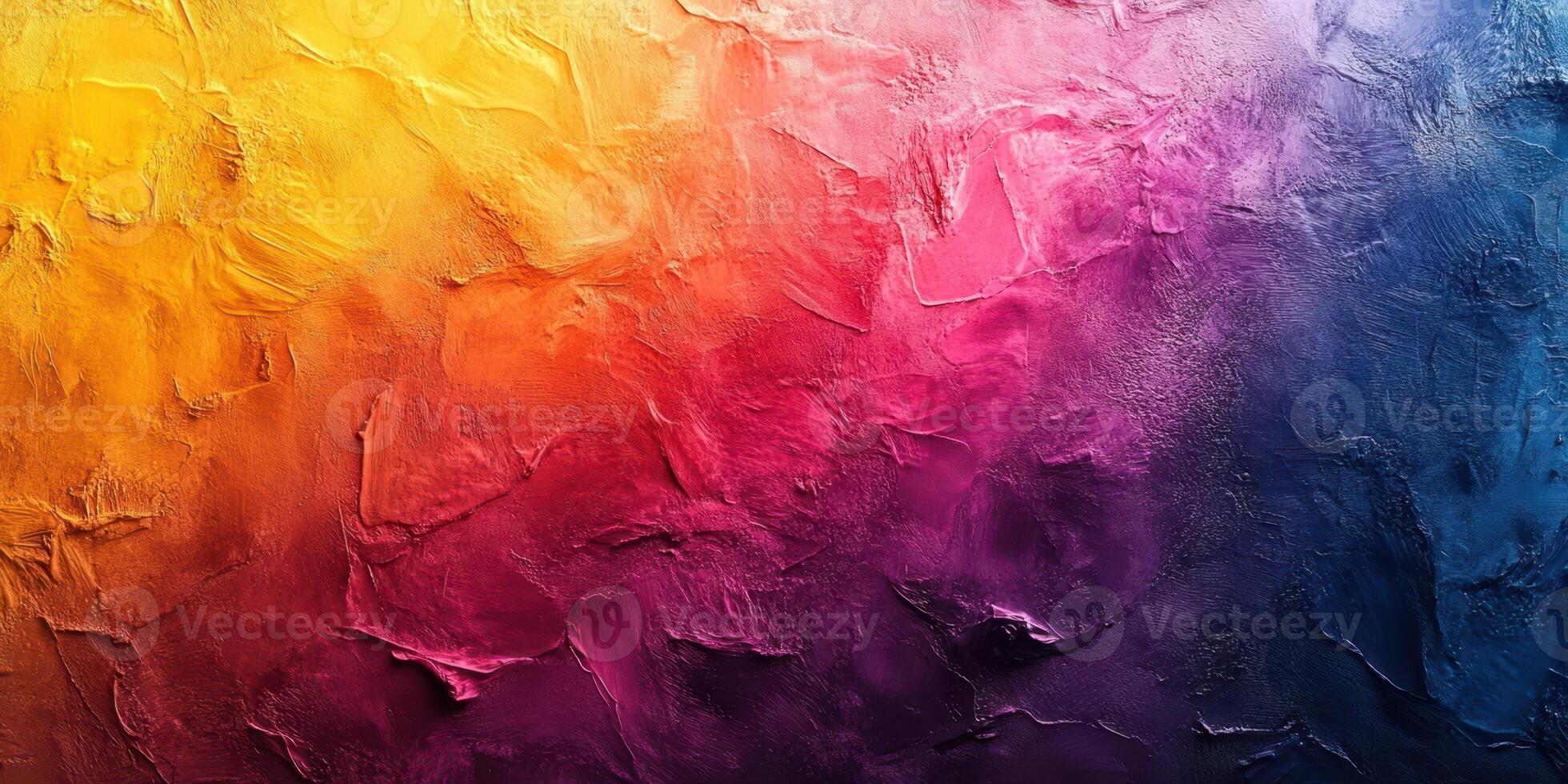 Vibrant abstract texture blending warm and cool colors in dynamic gradient pattern for artistic backdrop photo