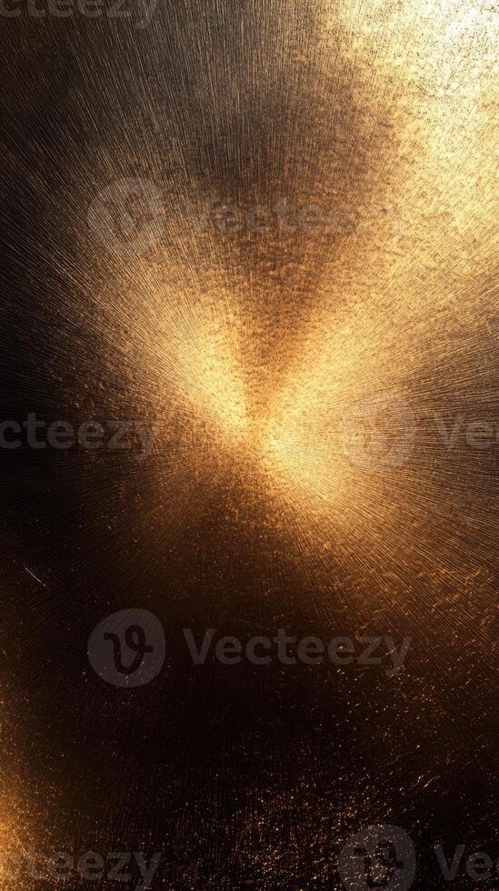 Elegant golden texture with radiant glow captured in warm lighting, perfect for design and artistic backgrounds photo