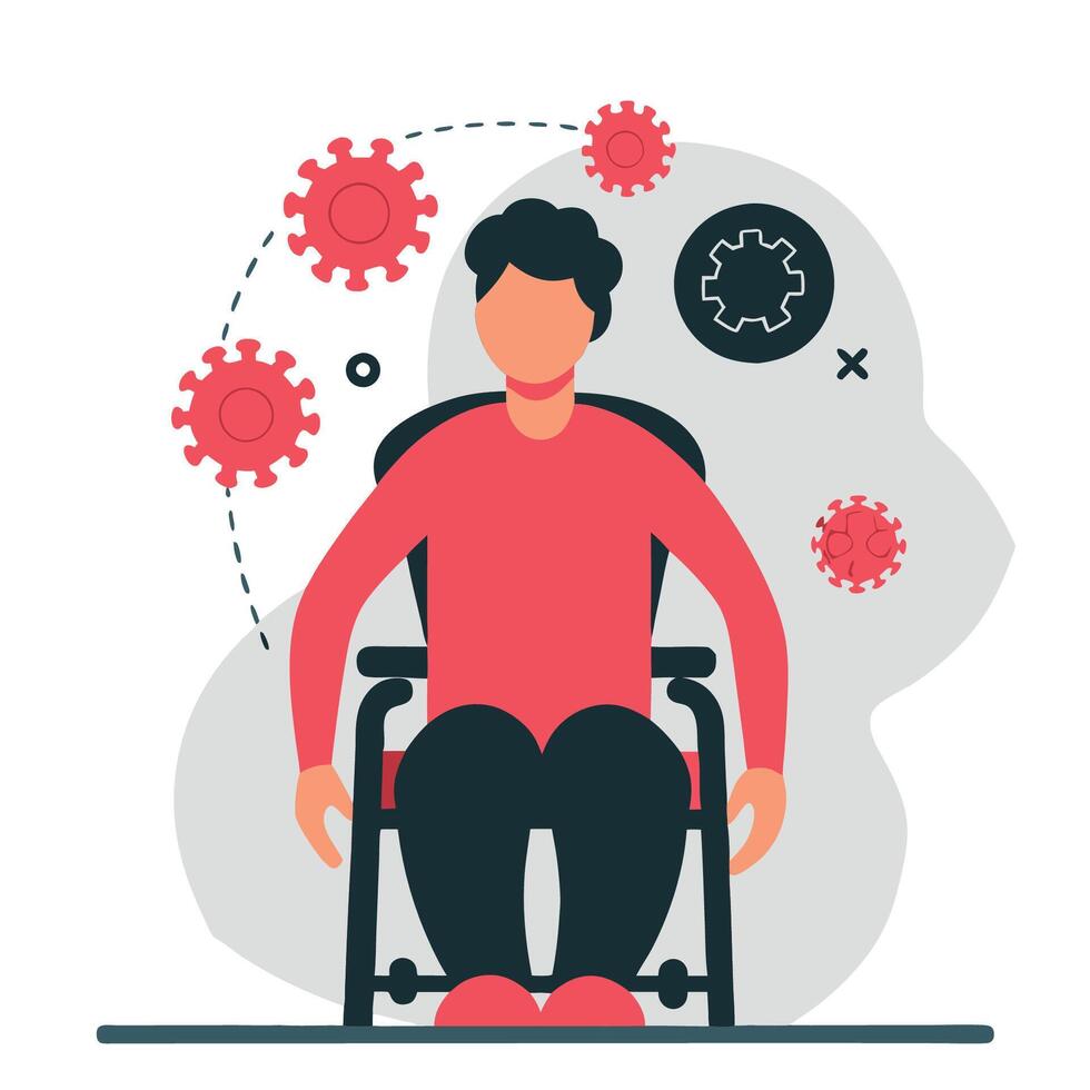Understanding Multiple Sclerosis A Visual Representation vector