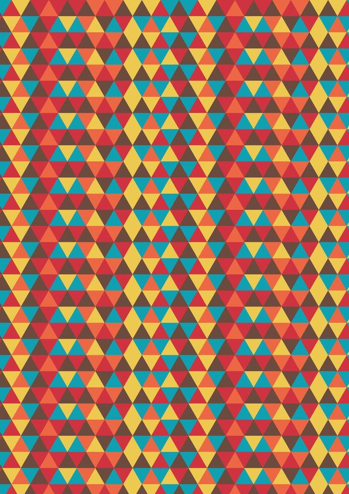 Triangle Colorful Pattern Background vector