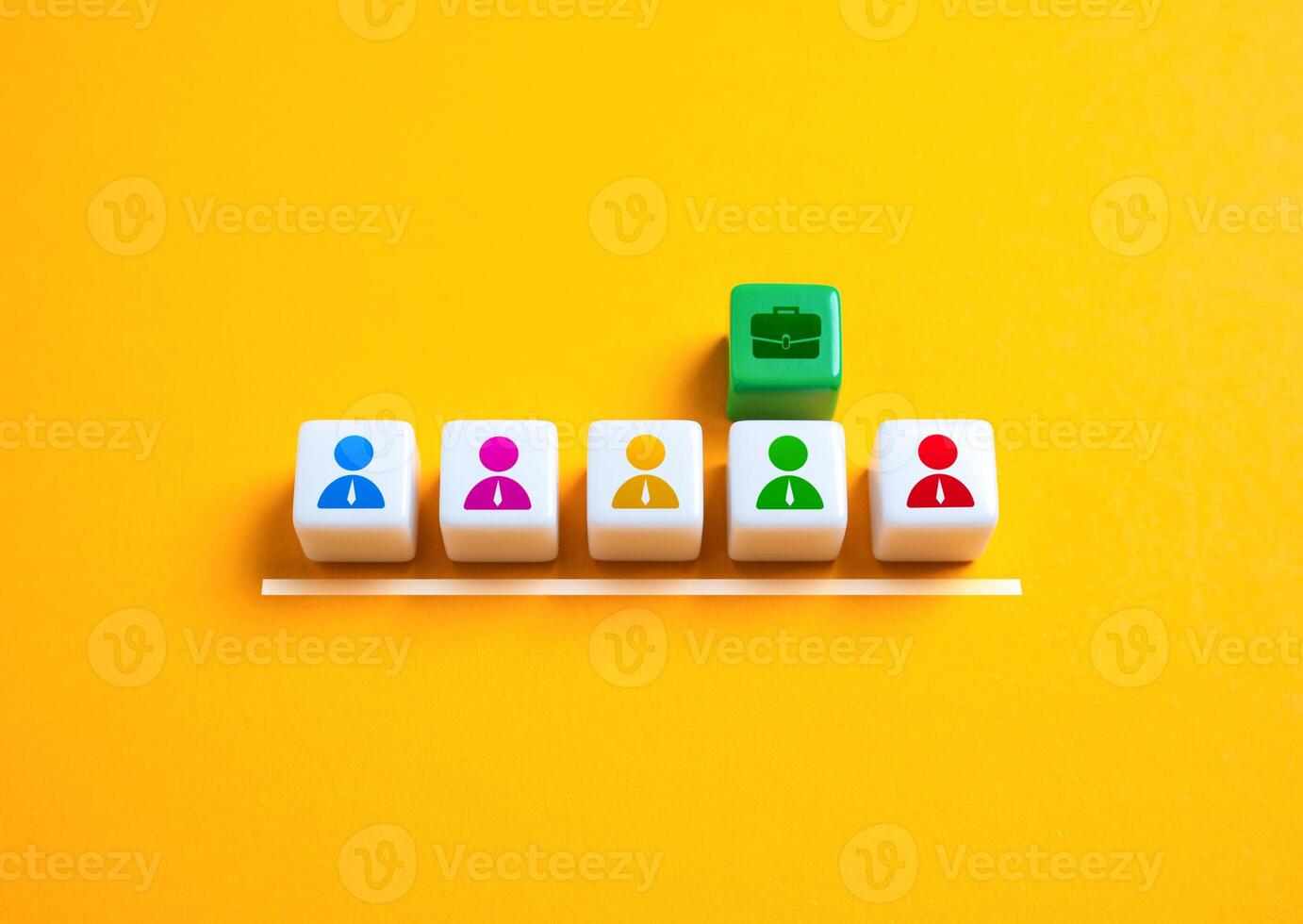 Offer a job to a candidate. Distribution of mandates for management positions and legislative bodies. Hiring practices, leadership roles, and distribution of mandates in legislative bodies. photo