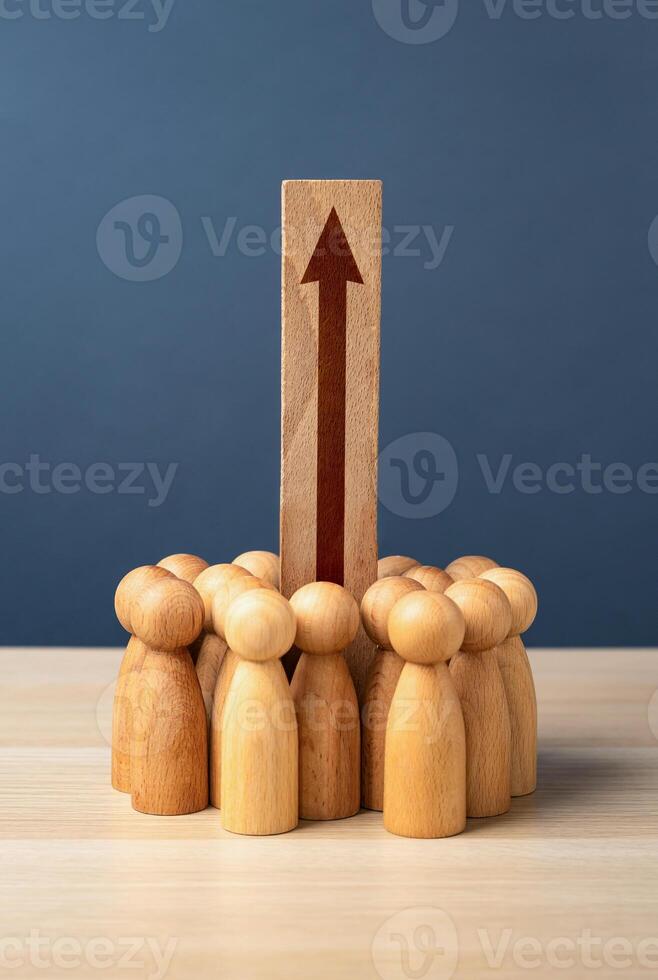 Cooperation and high productivity potential. Productive team. Collaboration, high efficiency, teamwork dynamics, innovation, achieving outstanding results together. photo