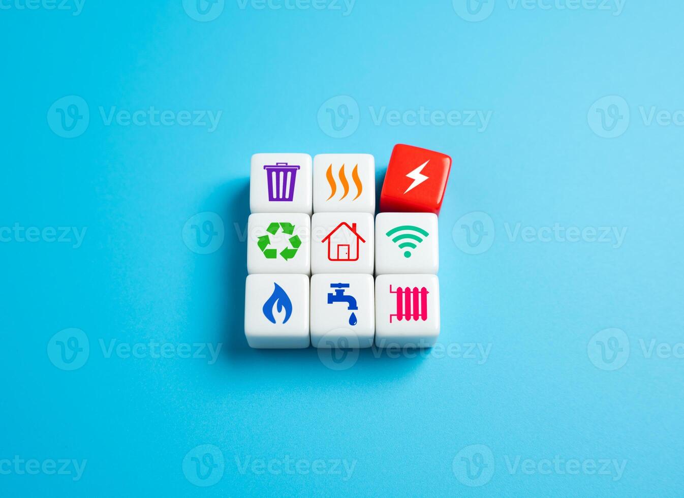 Power outages among home services lead to serious disruptions. Grid overloads. Backup systems, emergency planning, and energy resilience. photo