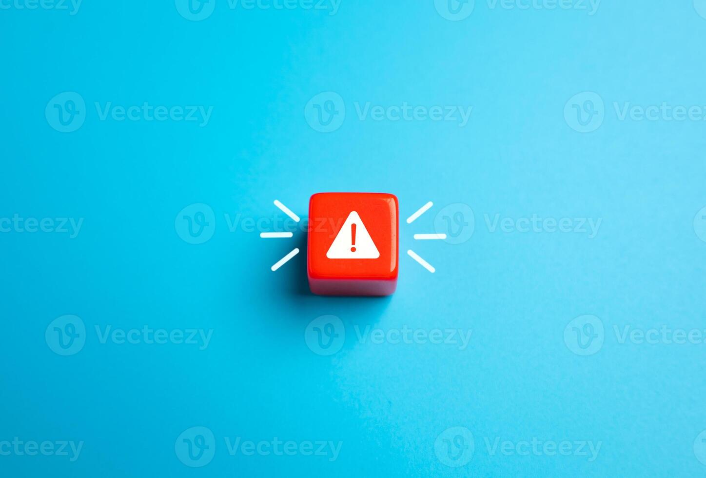 Alert and red warning. Cybersecurity, financial crises, medical emergencies, and system failures. Representing risks, hazards, and the necessity for rapid response to avoid negative consequences. photo