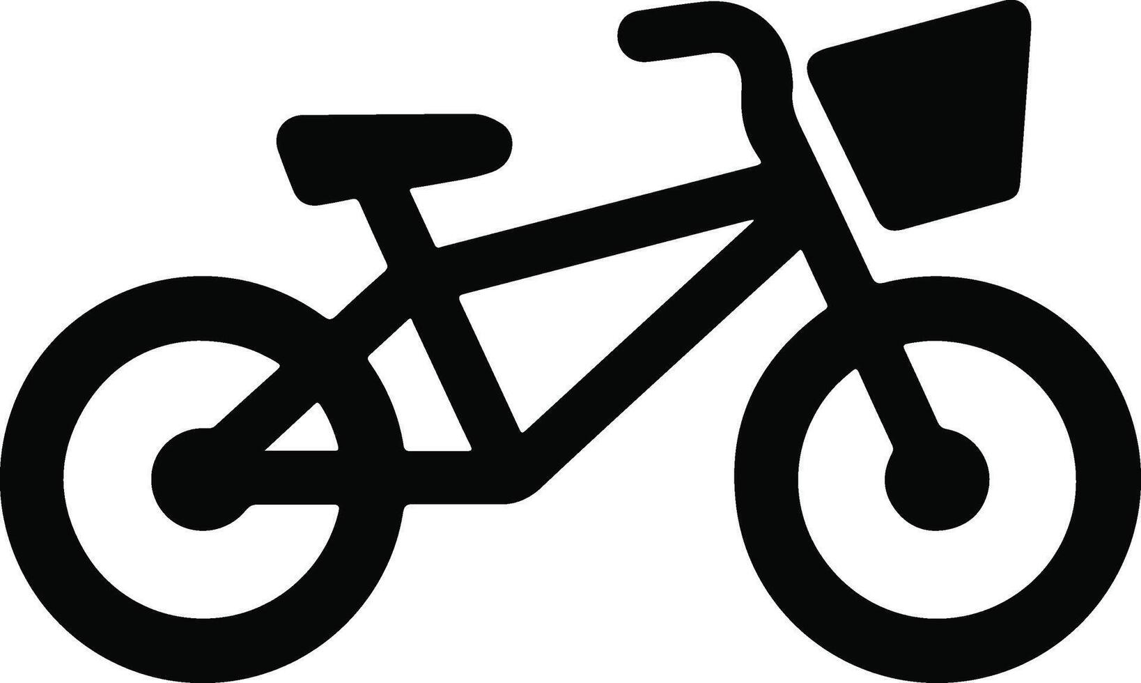 Hand-Drawn Bicycle Illustration for Decor vector