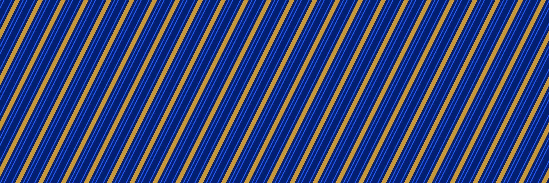 Seamless diagonal stripe pattern. Deep blue oblique line background for textile design, fabric swatch, scarf cloth, suit print. Masculine navy colored repeating wallpaper. vector