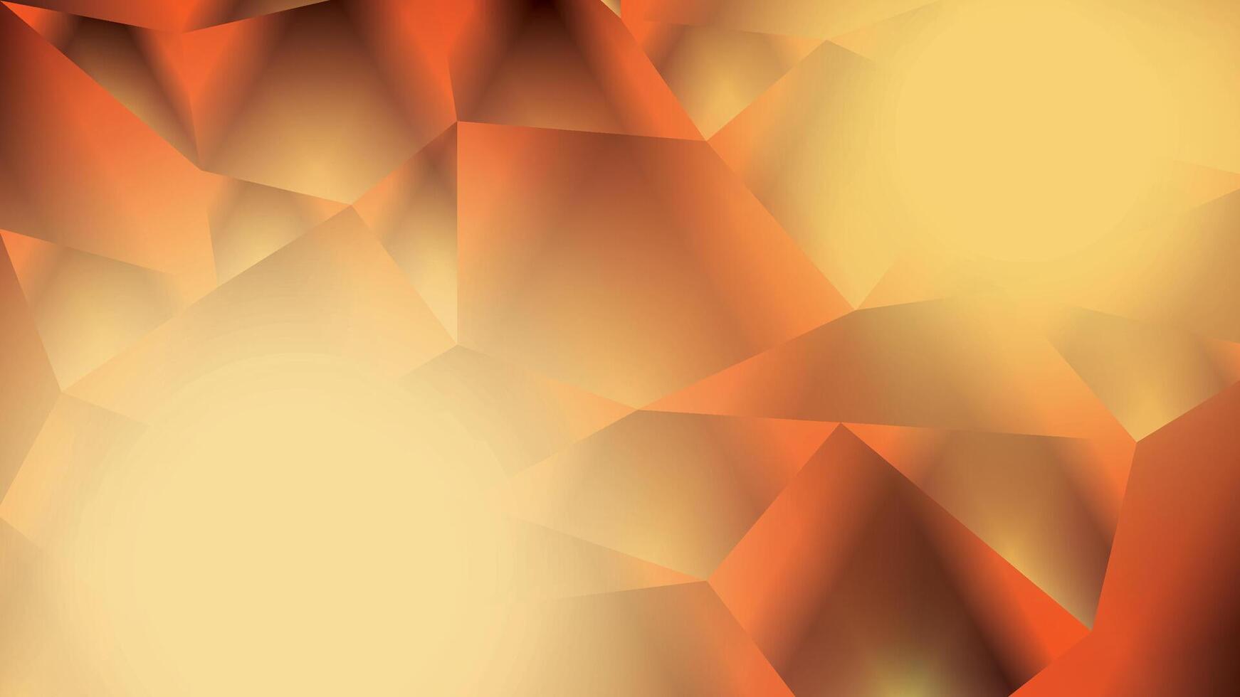Abstract geometric orange and yellow color, modern design stripes background with polygon shape, low poly pattern illustration. vector