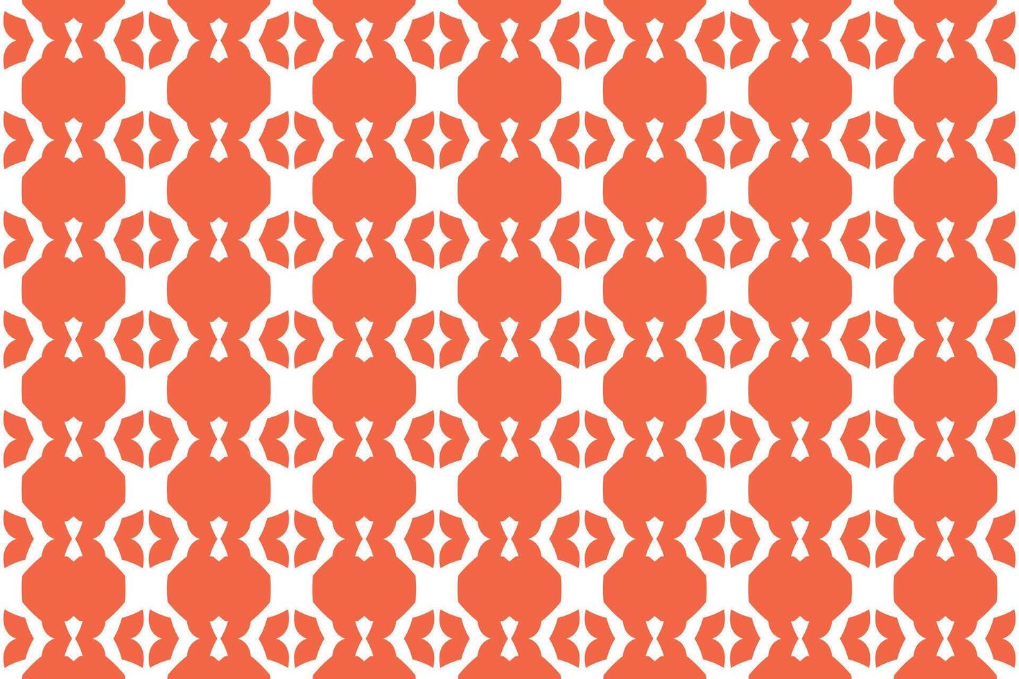 Geometric repeated shape elements ornamental style pattern banner. vector