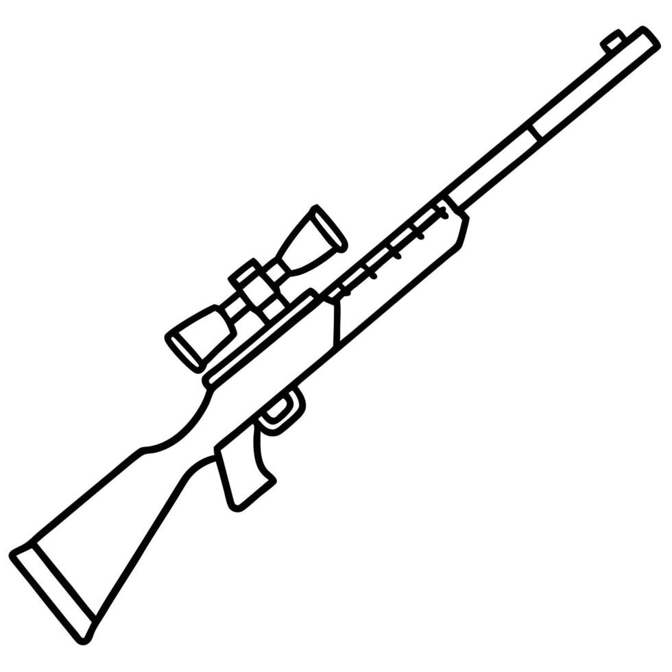 Modern Pistol for Social Media Ads vector