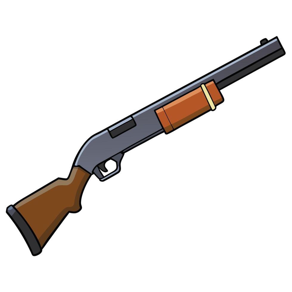 Image of a Firearm - Gun Design vector