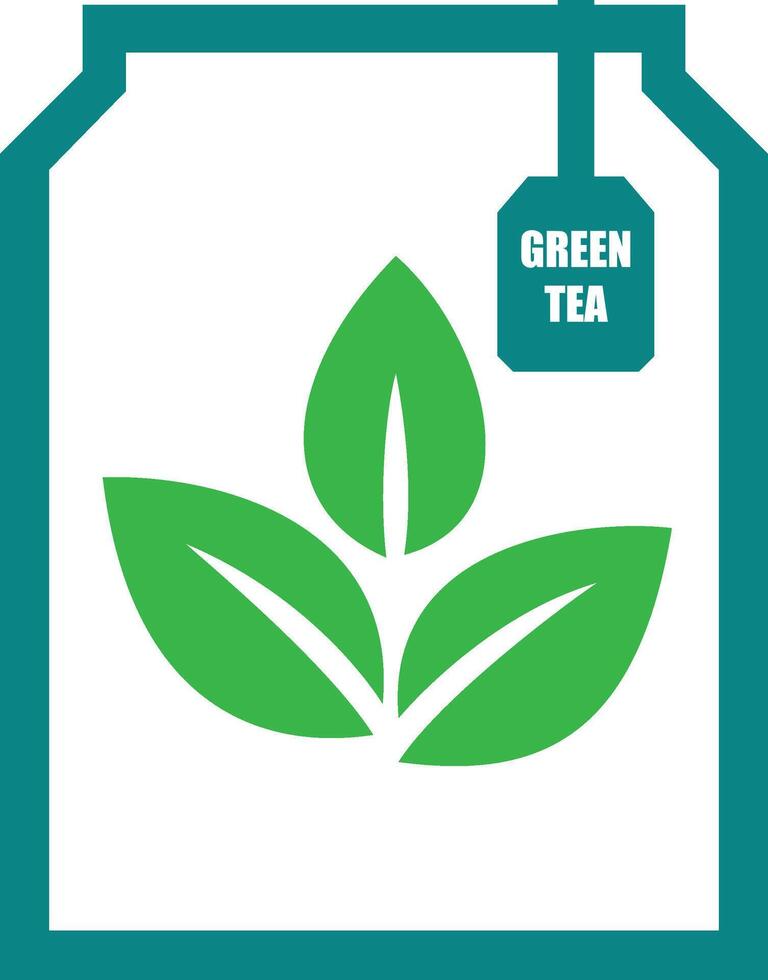 green tea - the health benefits of drinking green tea vector