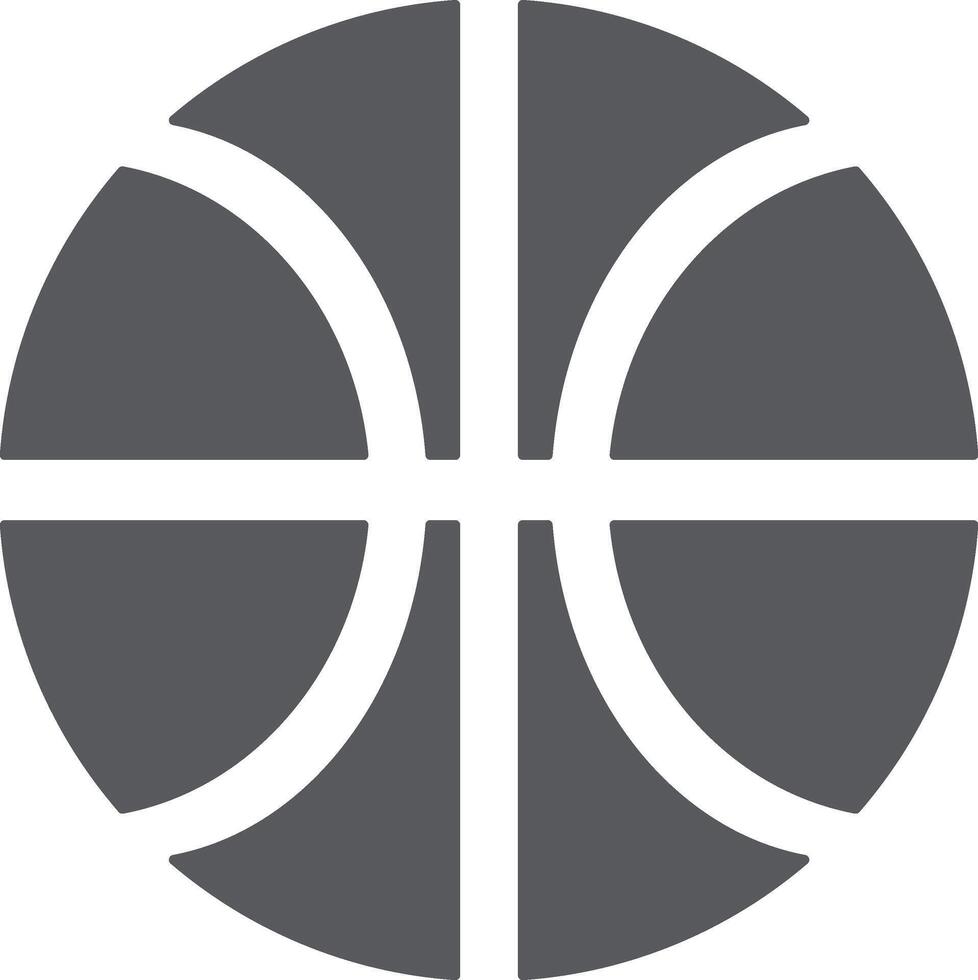 basketball icon, graphics, solid pattern on a white background, eps 10 vector