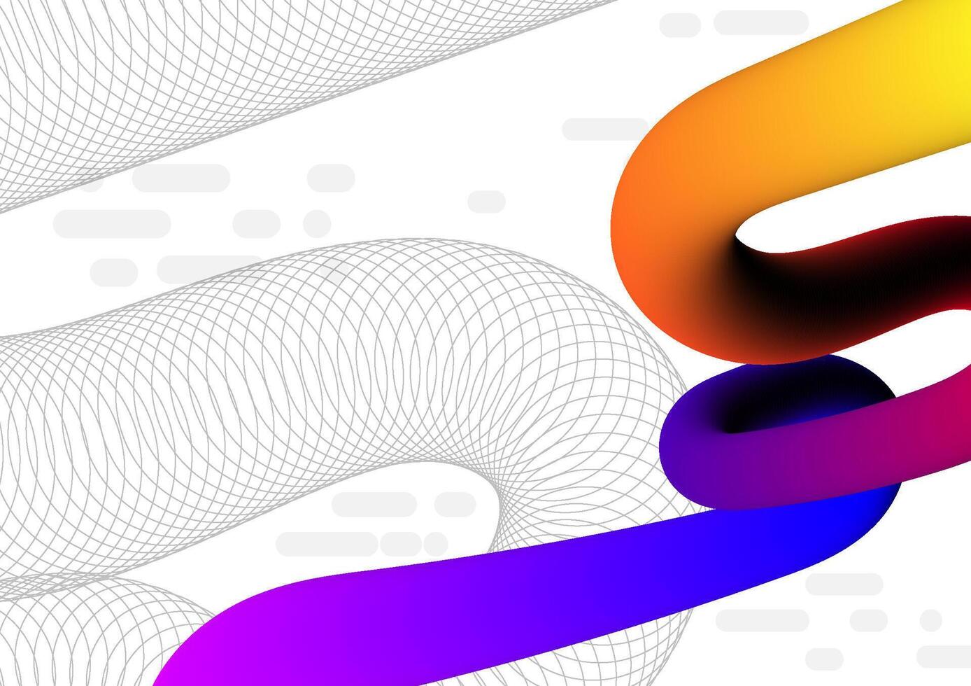 Digital wave colorful background. Technology internet fiber concept. Design for abstract futuristic fluid line technology gradient background. vector