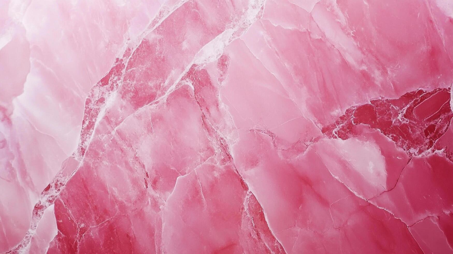 Striking pink marble texture with contrasting veining, creating a unique and opulent natural stone pattern. Perfect for backgrounds. photo
