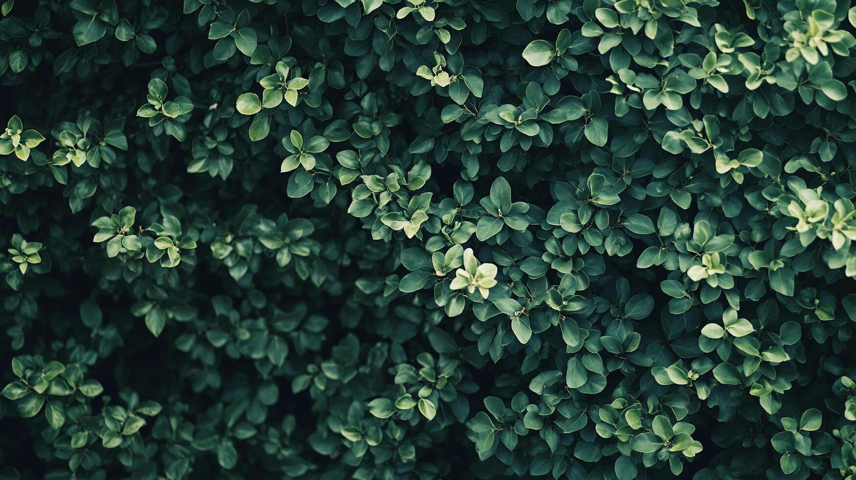 Dense foliage of verdant leaves creates a textured green tapestry, ideal for nature backgrounds and plant studies. Lush and captivating. photo