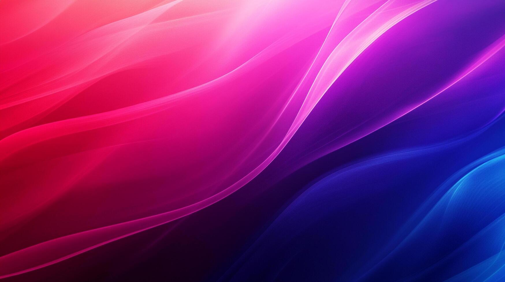 Abstract blend of red, pink, purple, and blue forming smooth, flowing shapes creating a dynamic, vibrant, and visually compelling design. photo
