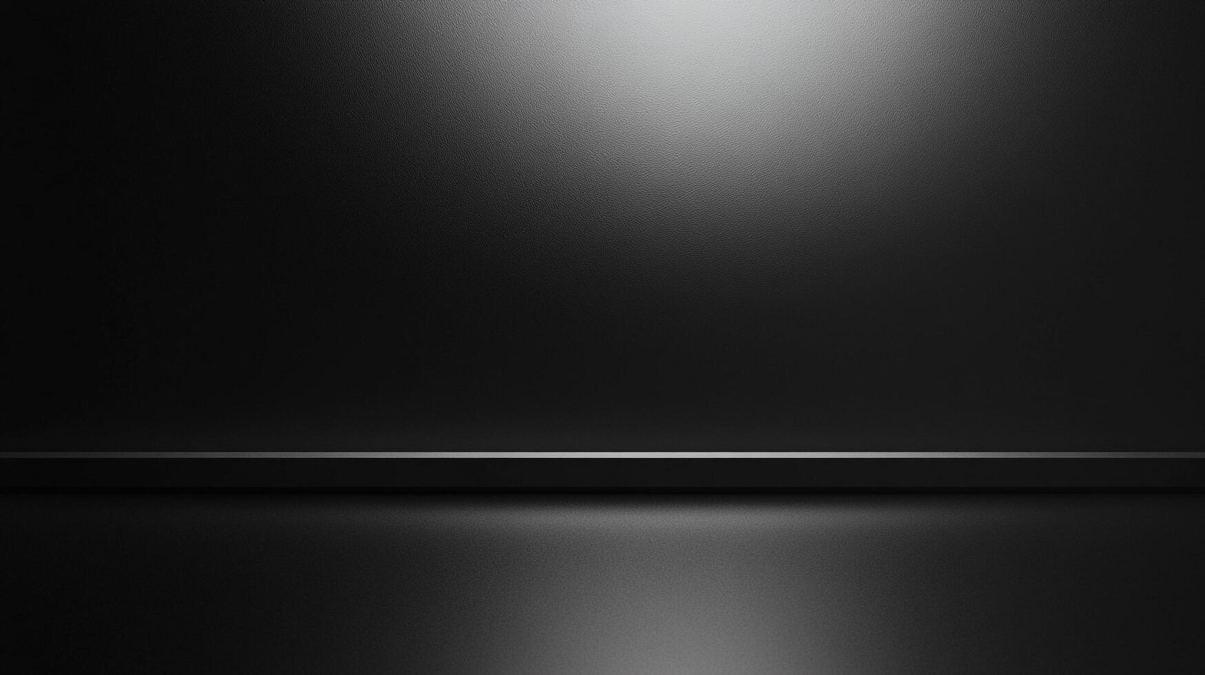Dark backdrop with soft ambient lighting highlights a sleek horizontal line, creating a minimalist and modern aesthetic. photo