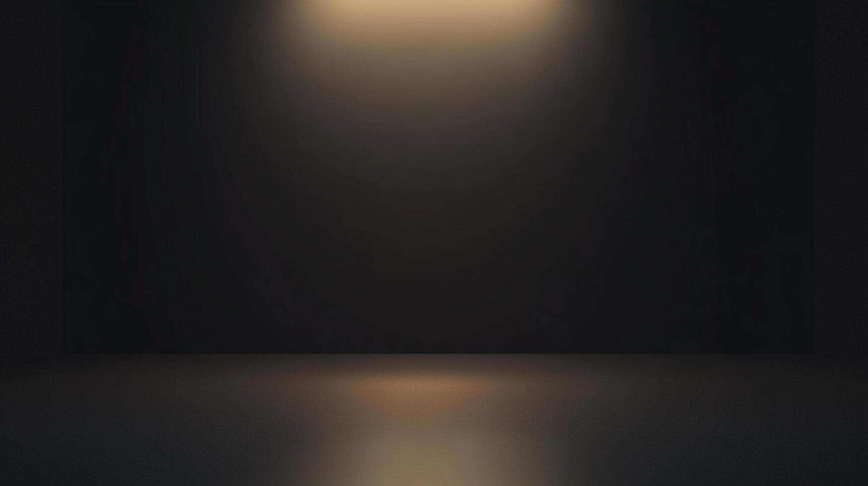 Abstract shot featuring a gradient of light against a dark surface with a soft, warm glow highlighting the minimalist scene. photo