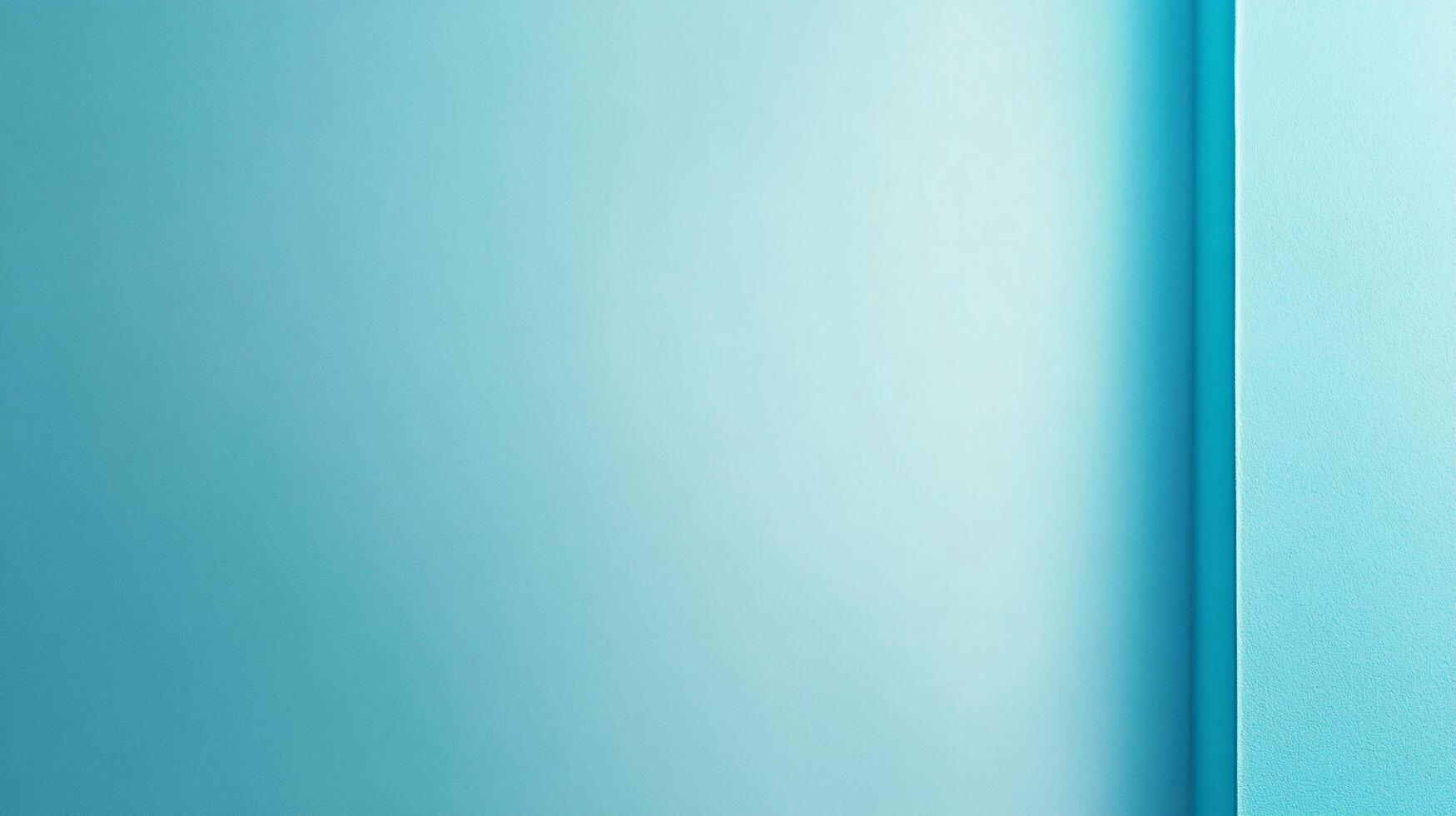 Calming blue wall with depth. Minimalist backdrop with soft lighting and textured surface, evoking serenity and visual intrigue. Soft, serene, fresh. photo