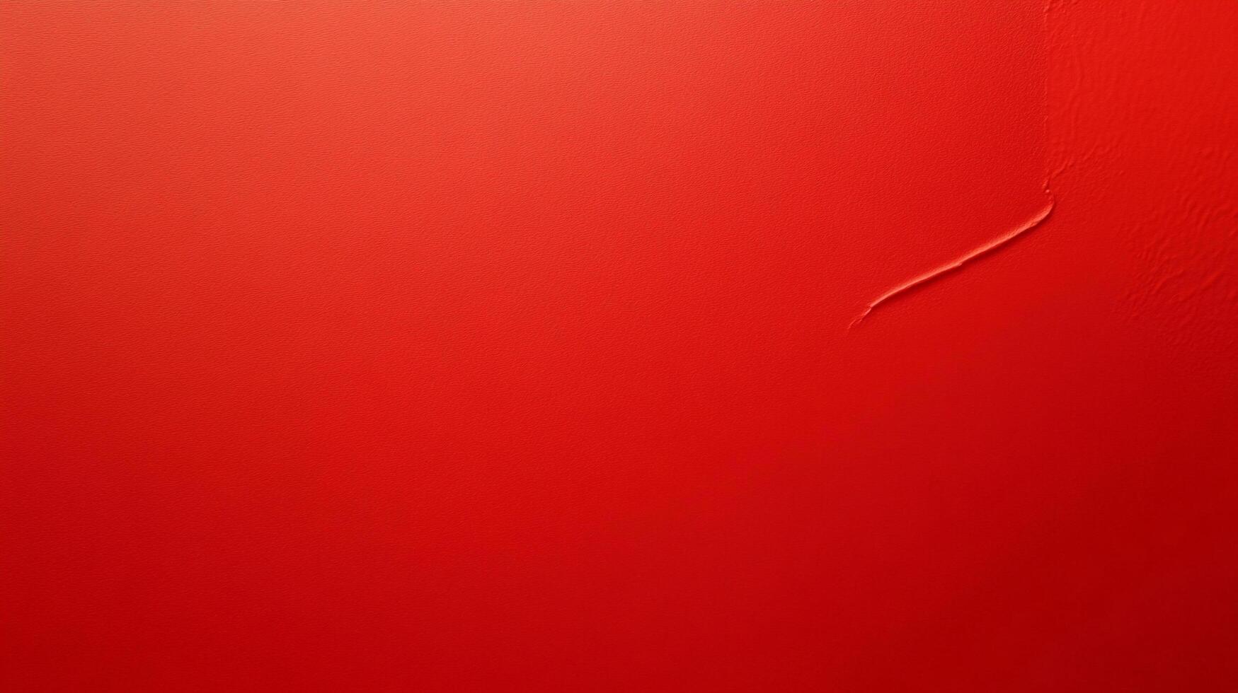 A solid vibrant crimson backdrop shows a damaged wall. The crimson color is a strong visual element. This could signify issues with the surface. photo