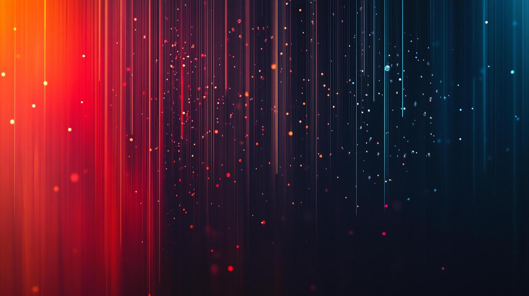 Abstract background featuring colorful vertical lines and particles, creating a dynamic and modern aesthetic. photo