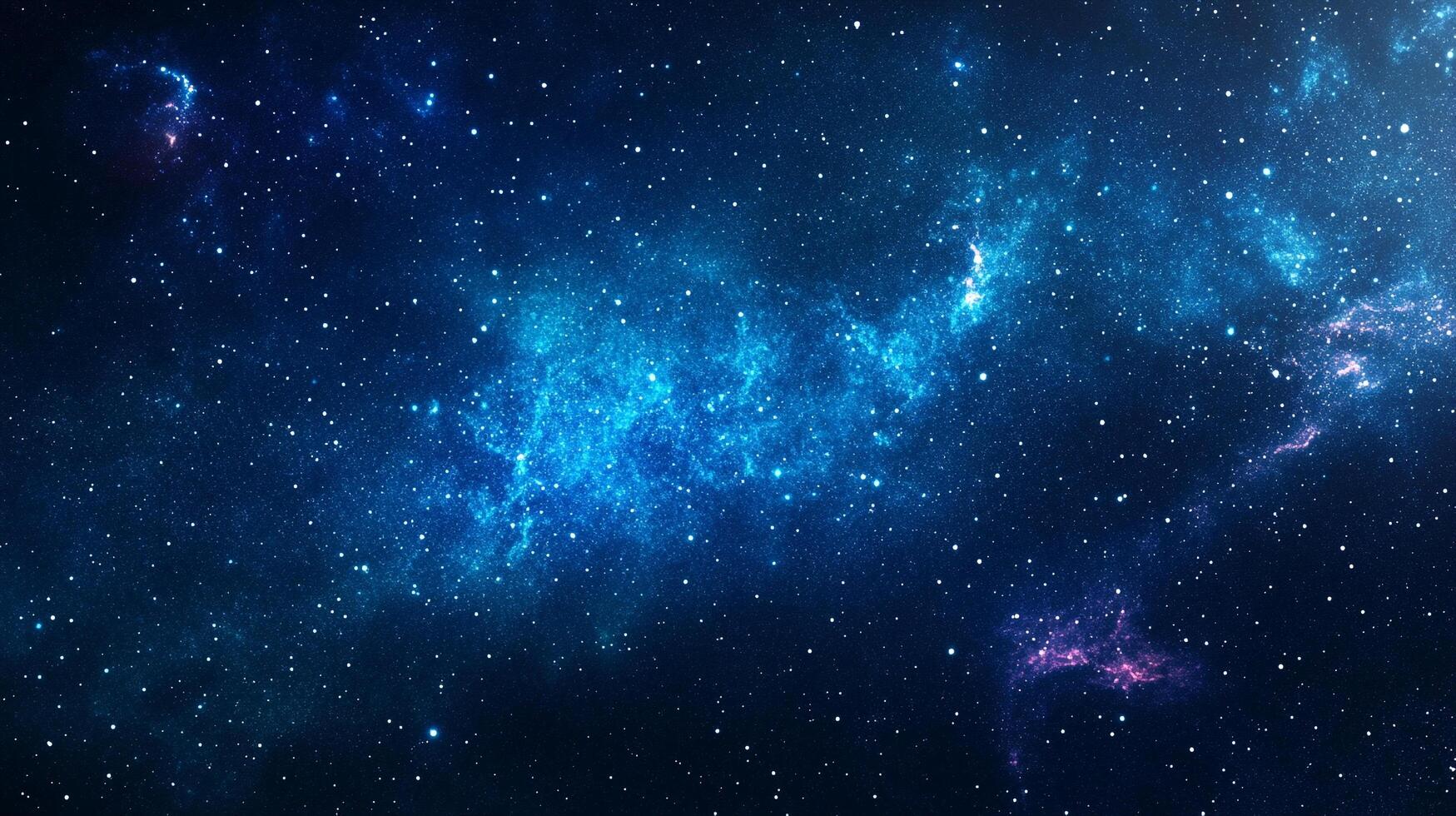 A stunning cosmic canvas filled with stars and nebulous clouds, showcasing the vast beauty and mystery of deep space exploration. photo
