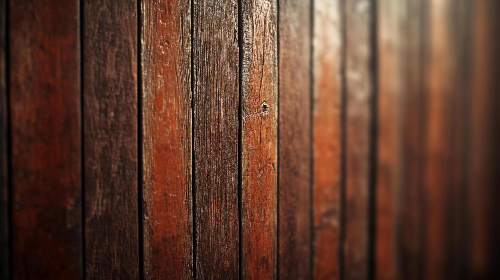 Rustic charm radiates from the warm, textured planks, inviting touch and showcasing nature's beauty in every grain and weathered imperfection. photo