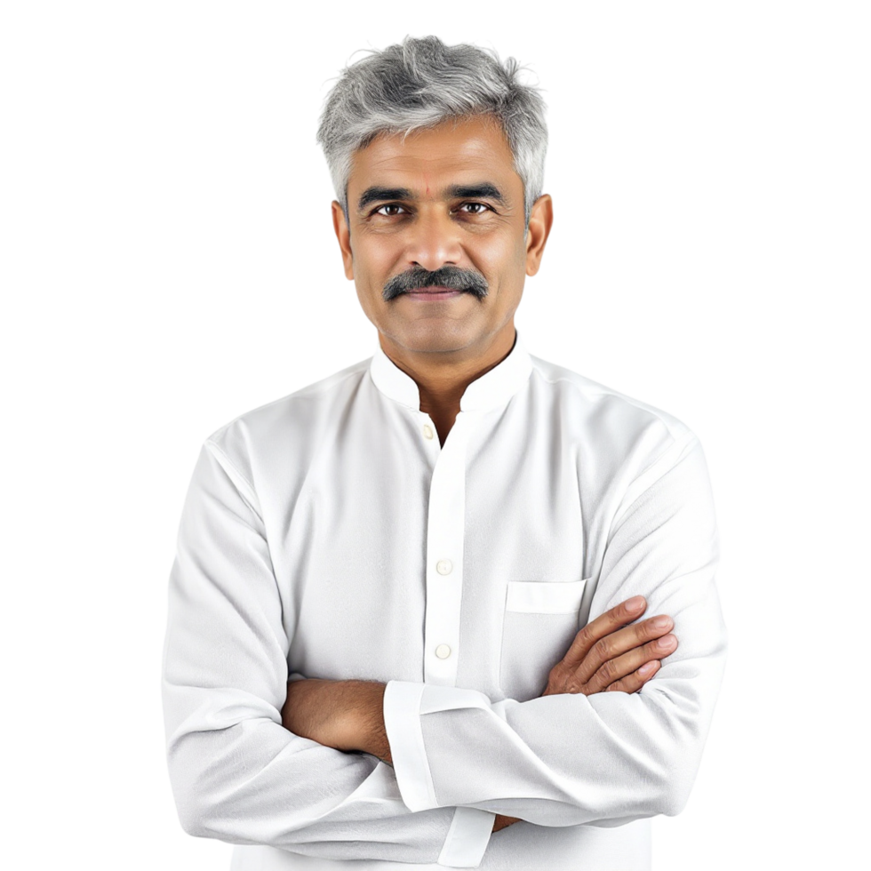 A man with grey hair and a mustache png