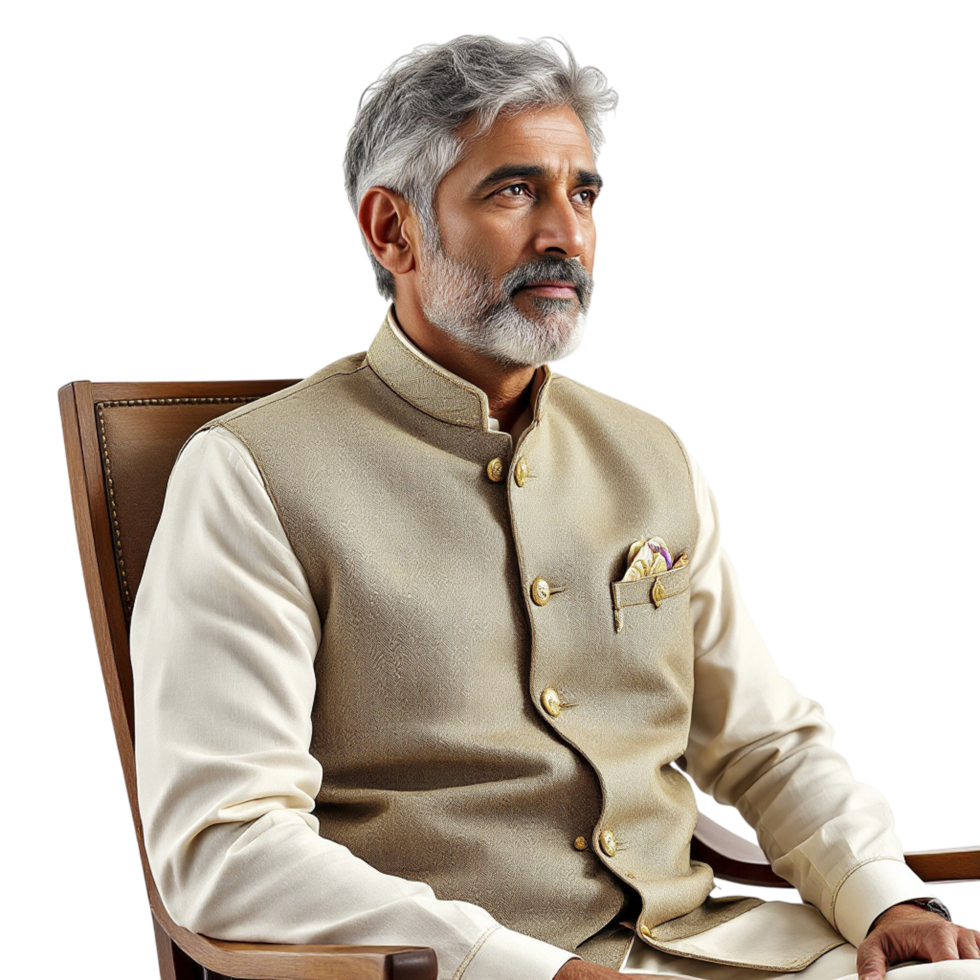 A man sitting in a chair png